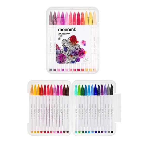 모나미 프러스펜 3000 수성 24색 세트