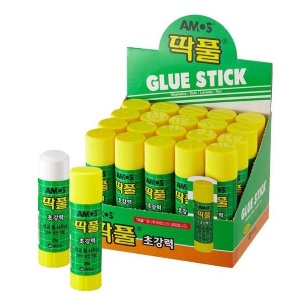 아모스 초강력 고체풀 딱풀 25g (20개입)