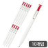 [미쯔비시] 유니볼one겔펜(UMN-S/0.38mm/레드)-다스(10개입)