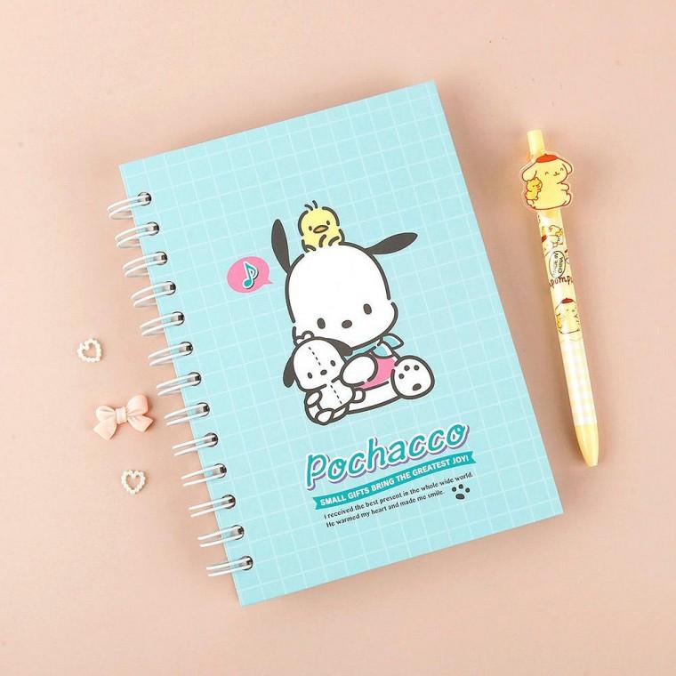 산리오 포차코 B6 스프링 노트