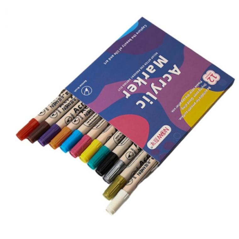 12색 아크릴 세트 마커펜