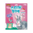 스티커칼라링5세트(토끼와햄스터)