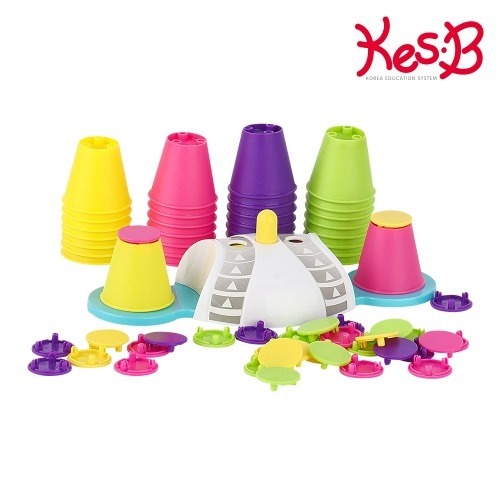 색깔따라컵쌓기