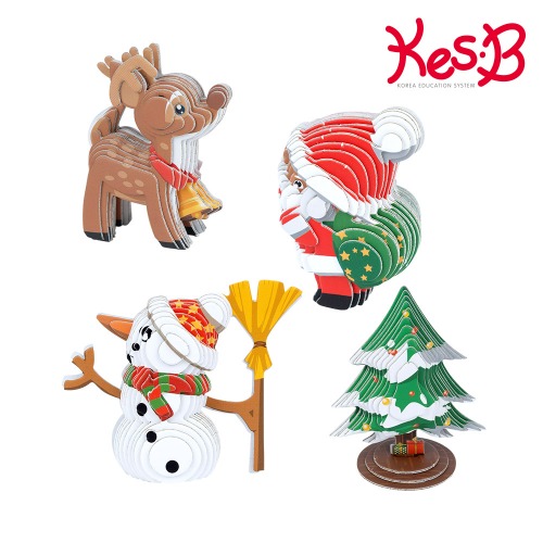 팝피입체만들기크리스마스4종
