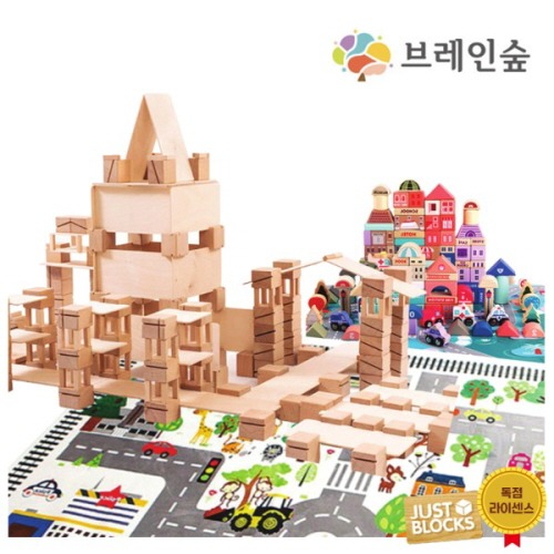 저스트블록시티랜드매트놀이