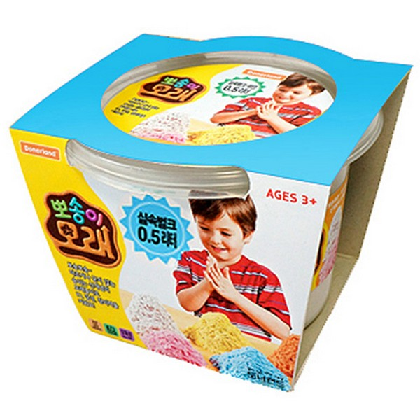 뽀송이모래/0.5L/벌크/하늘
