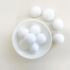 칼라솜/4cm/약25개/흰색/뉴