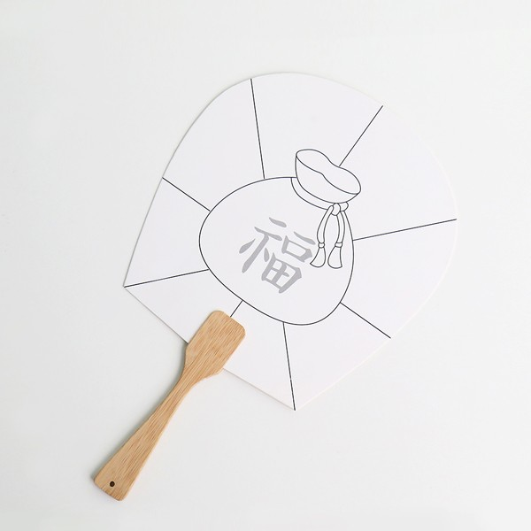 민화평부채만들기/입문형/복주머니/MH