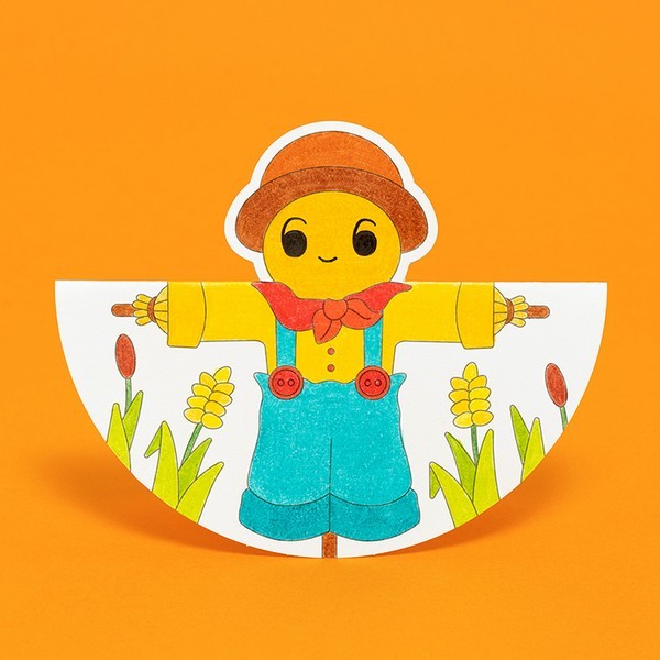 허수아비오뚝이/곡식/MH