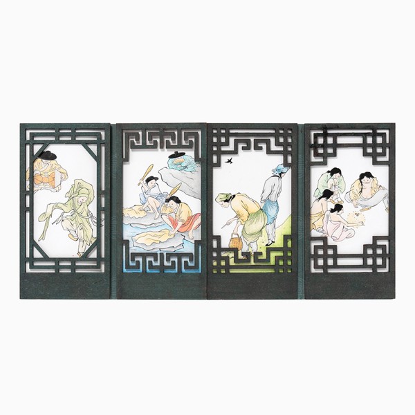 MDF/고급병풍만들기/풍속화/MH