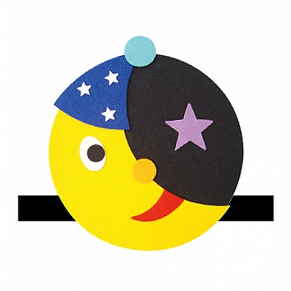 역할놀이머리띠/동물/B세트/달님
