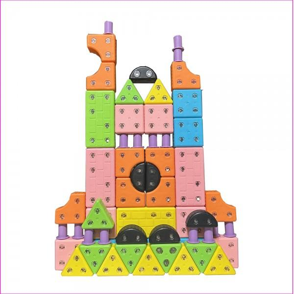 키즈창의자석블럭/mpm/72pcs