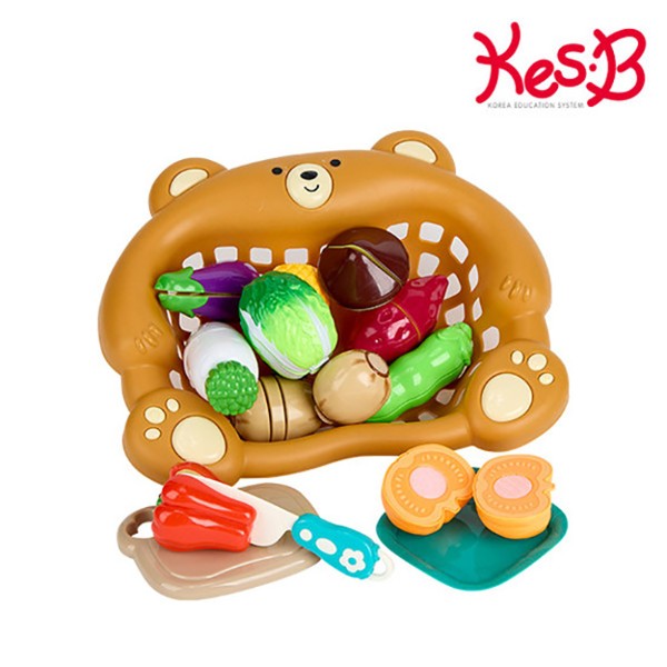 곰돌이싹뚝놀이/야채/KBP2898/CS