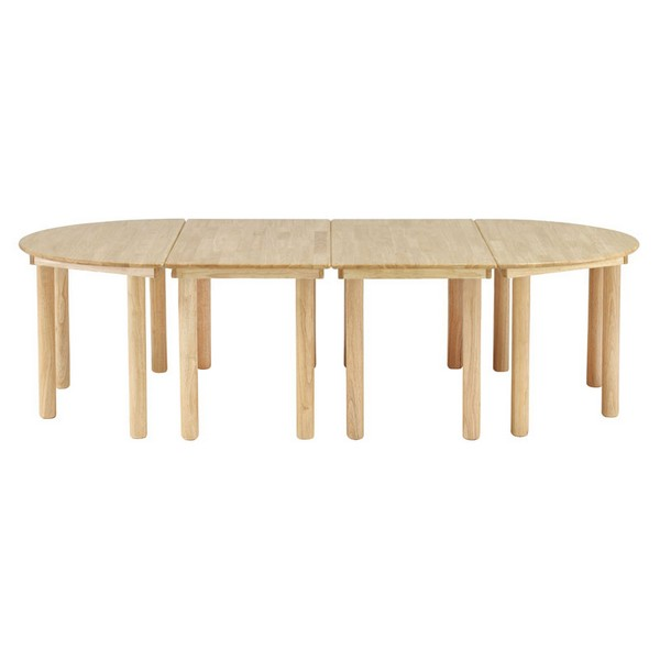 고무나무책상/H59cm/4개1세트