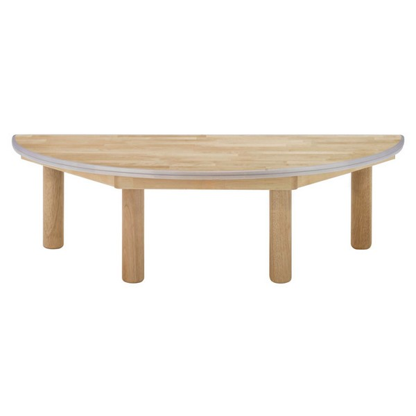 고무나무책상/안전몰딩/H35cm/반원/1쪽