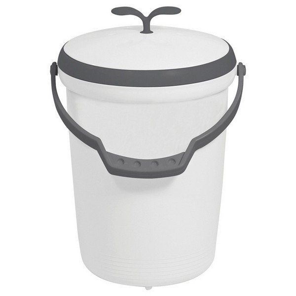 에코음식물쓰레기통/4.5L/그레이