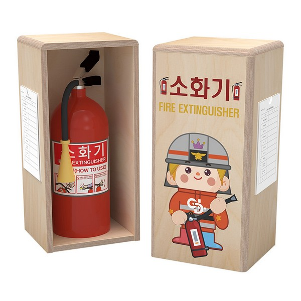 자작합판소화기함/케이스형/관리꽂이판포함
