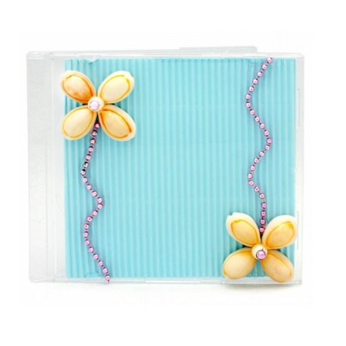 조개액자만들기-꽃송이