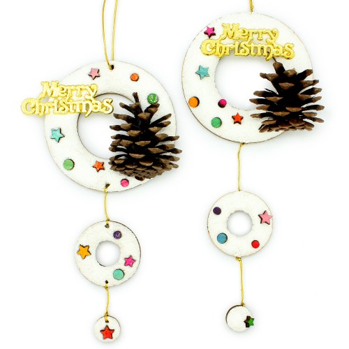 크리스마스 리스만들기(3인세트)