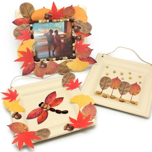 알콩달콩가을낙엽액자만들기