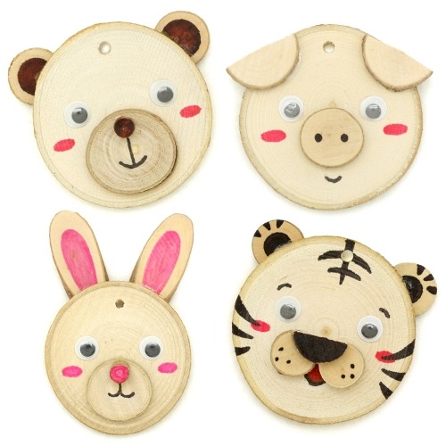 동물나무목걸이만들기4종세트