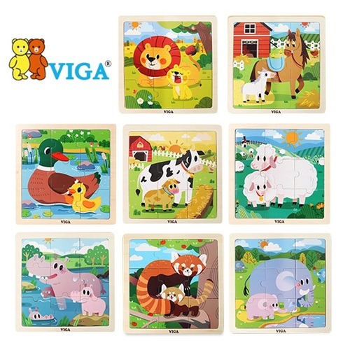 9피스직소퍼즐(동물8종)세트