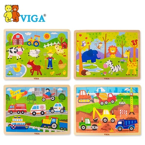 24피스직소퍼즐(4종)-세트