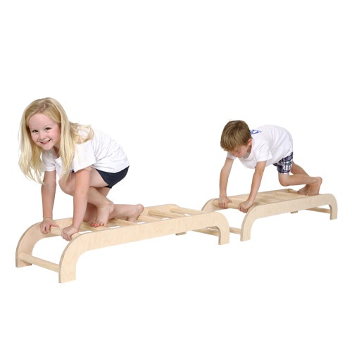 아치형원목사다리늑목