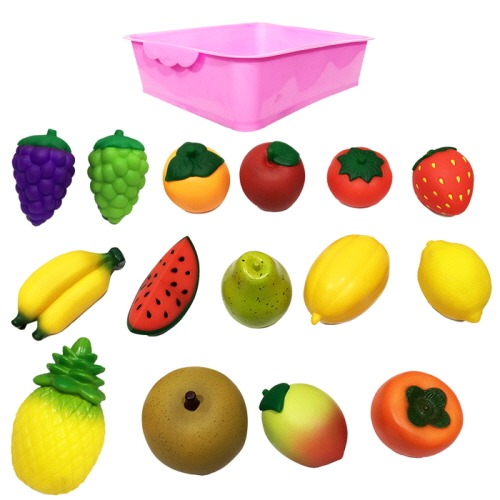 소프트과일15종+소프트교구바구니(소)1개