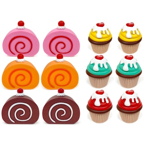 롤케익+컵케익소꿉세트(12P)