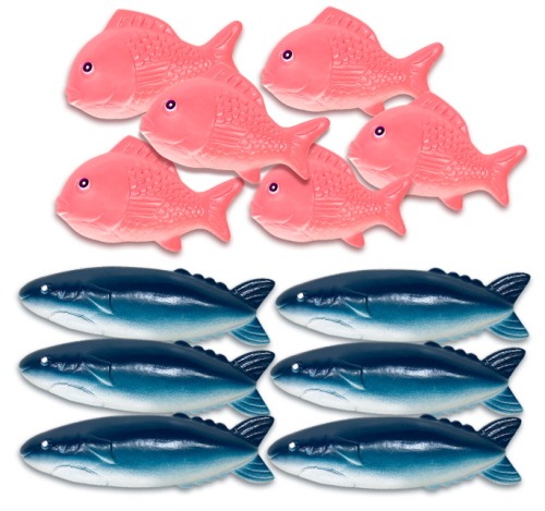 소프트물고기소꿉놀이(12P)