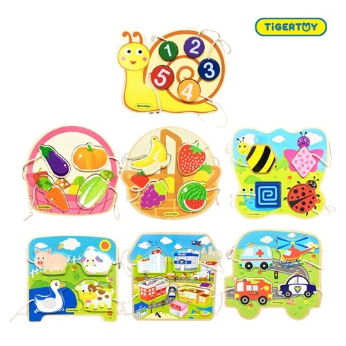 티거원목끈퍼즐7종