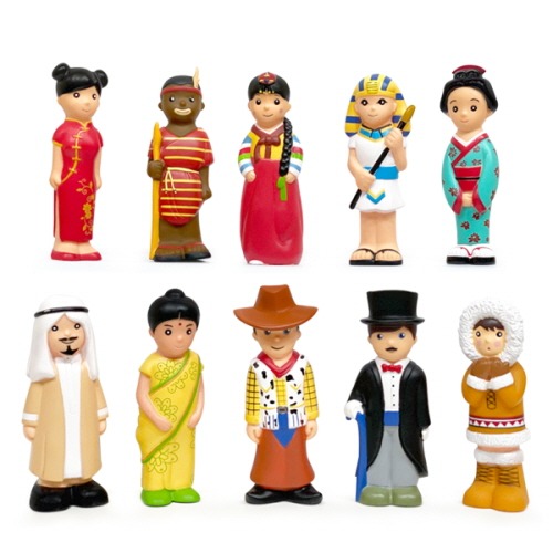 소프트다문화인형10인