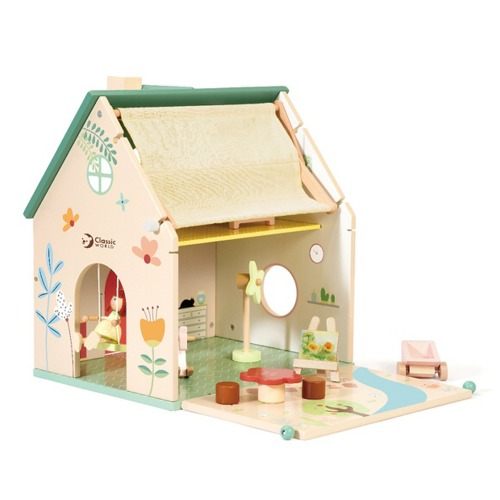 우든플라워돌하우스