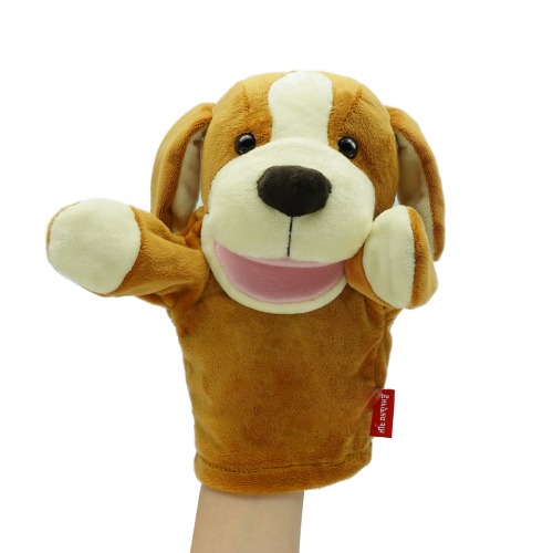 말하는손인형강아지