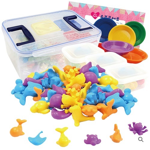 펀매쓰해양동물수분류세트