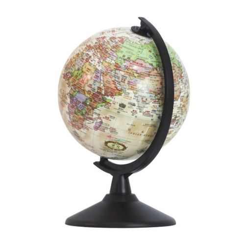 엔틱오션지구본18cm