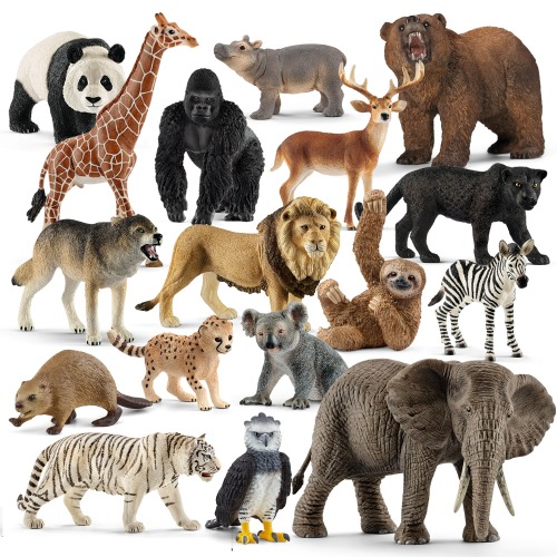 야생동물세트17종