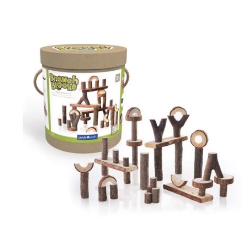 우든나뭇가지블록