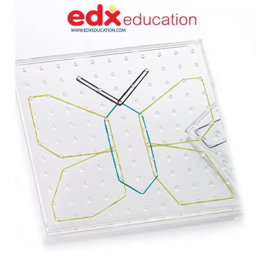 투명지오보드사각형배열23cm5개세트