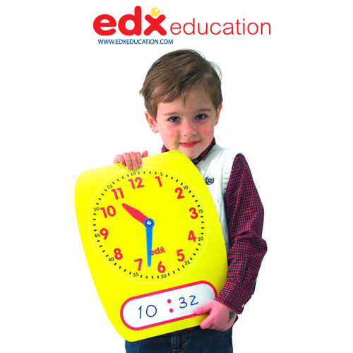 쓰고지우는모형시계12시간-교사용