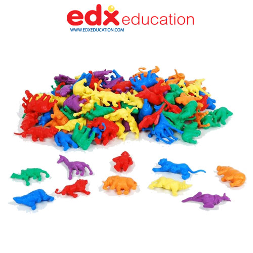 야생동물모형수세기120개세트