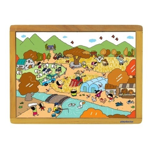 누리과정퍼즐우리동네-농촌생활