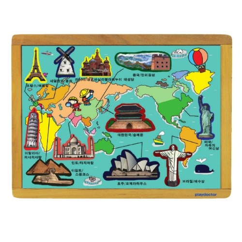 누리과정퍼즐세계여러나라의문화유산