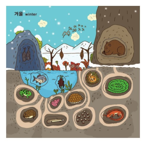 주제별언어퍼즐-동물들의겨울나기