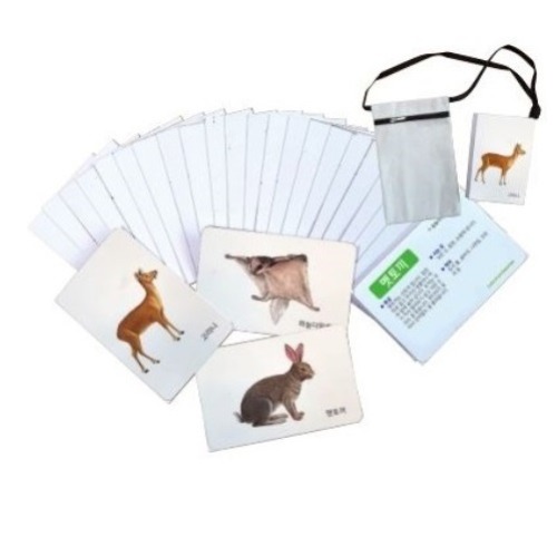 자연그림카드-우리나라의숲속동물24