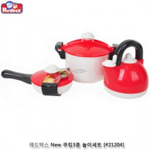 쿠킹3종놀이세트(레드)