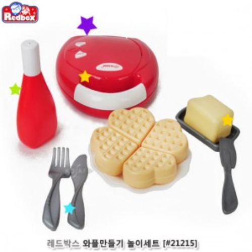 와플만들기놀이세트