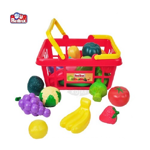 과일과야채바구니세트(25P)(레드)