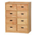 고무나무서랍장(8인용)